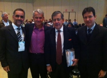 Palestra da MinasPetro com o Paulo Henrique Amorim, Jairo Barbosa e o Vereador Ronaldo Alves I (Psc).